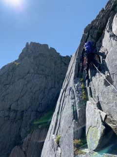 First Pinnacle Rib, Tryfan