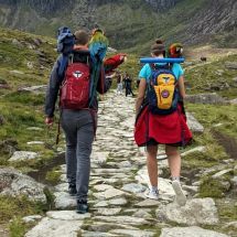 Strange sight on Idwal path
