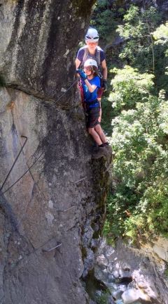Ailefroide via ferrata