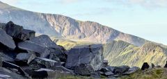 View of Clogwyn d'Ur Arddu, N. Wales