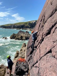 Purple Slab, Pembrokeshire